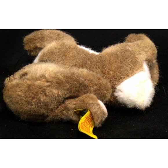 VTG NWT Steiff Austria Hoppy Tan Brown & White Bunny Rabbit Plush 4" 1500/13 - Picture 14 of 16